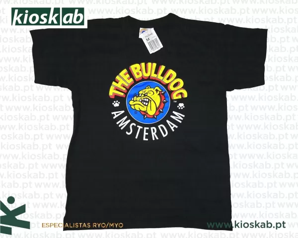 The Bulldog Amsterdam T-Shirt Original Black Medium