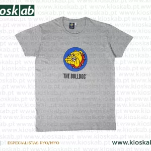 The Bulldog Amsterdam T-Shirt Worldwide Grey Medium