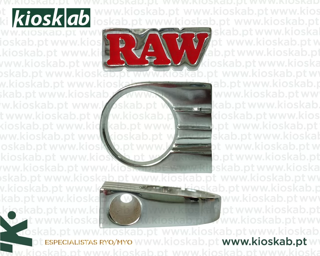 Raw Smoker Silver Ring 12