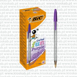 Bic Cristal Fun Purple (20)