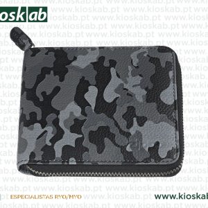 Zippo Carteira Pele Cartões Fecho