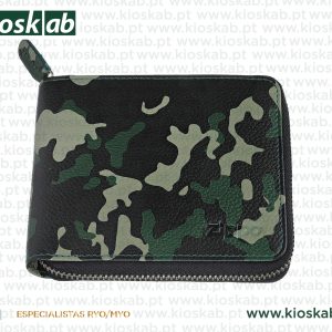 Zippo Carteira Pele Cartões Fecho