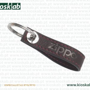 Zippo Porta Chaves Pele