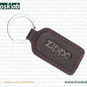 Zippo Porta Chaves Pele
