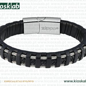 Zippo Pulseira Pele