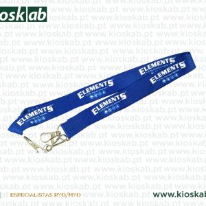Elements Lanyard Blue